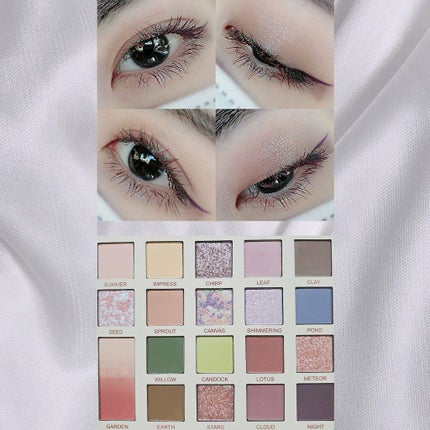 モネドリーム20色アイシャドウ/JUDYDOLL/アイシャドウパレットを使ったクチコミ(1枚目)