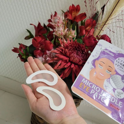 マイクロニードルアイパッチ/Lassovie/アイケア・アイクリームを使ったクチコミ(3枚目)