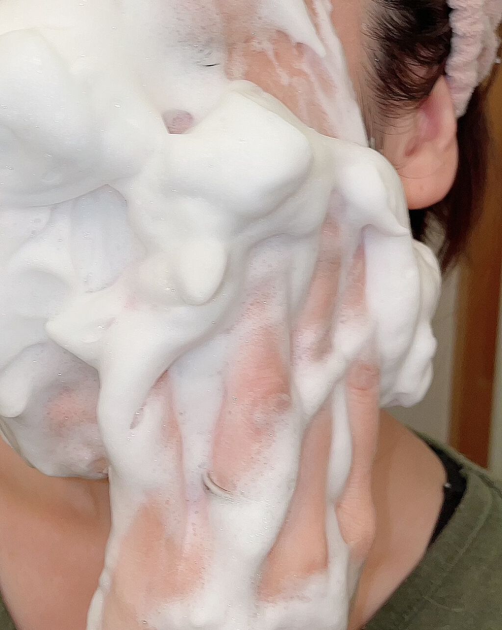 百花プレミアムせっけん/長寿の里/洗顔フォームを使ったクチコミ(5枚目)