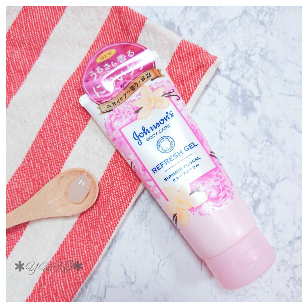リフレッシュジェル サマーフローラル/ジョンソンボディケア/ボディローションを使ったクチコミ(1枚目)