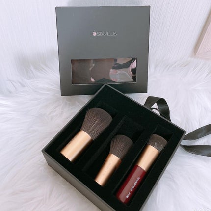 ミニメイクブラシ 3本セット/SIXPLUS/メイクアップキットを使ったクチコミ(2枚目)