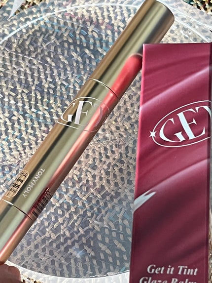 ゲットイットティントグレーズバーム/TONYMOLY/リップティントを使ったクチコミ(3枚目)