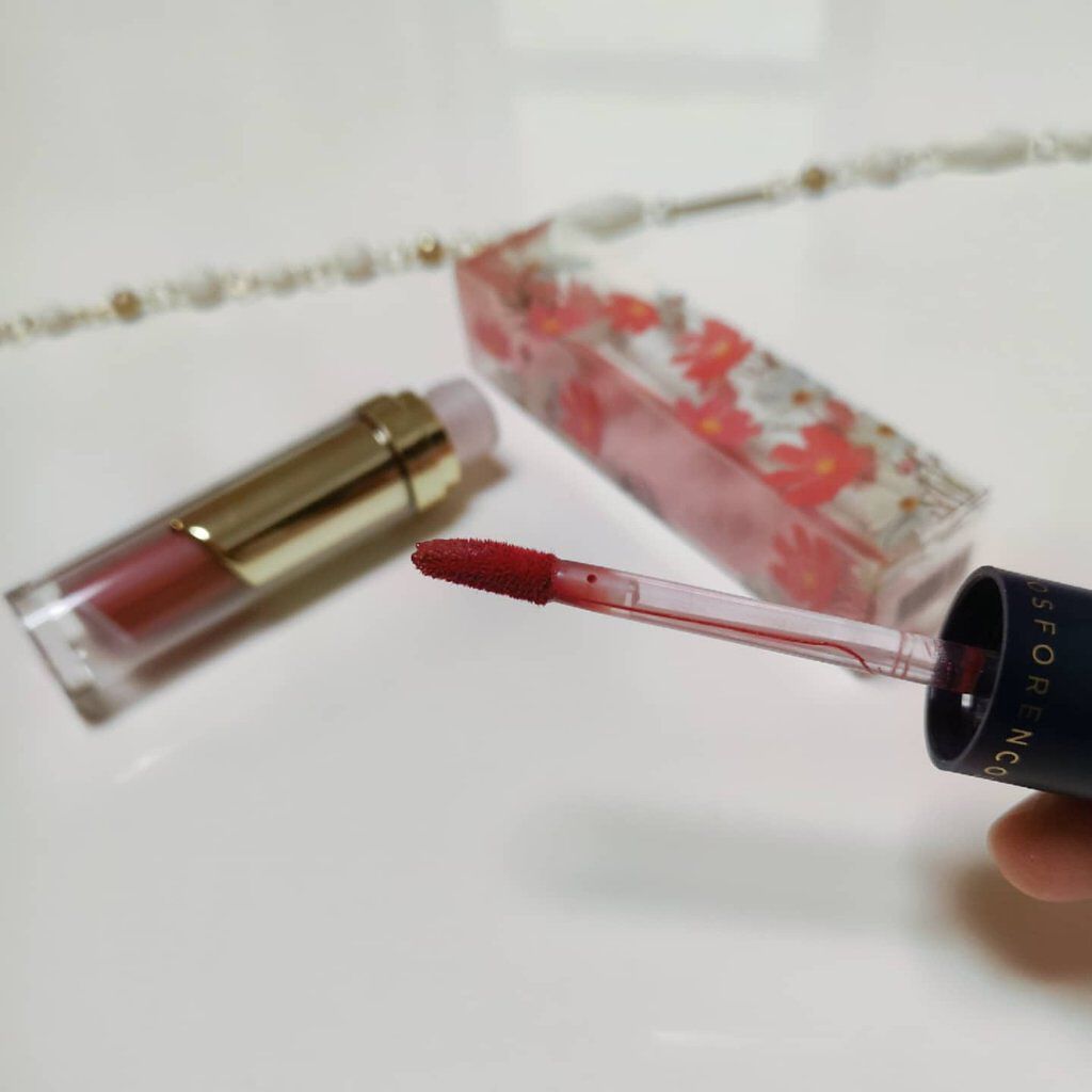 タトゥーベルベットティント/フォレンコス/リップティントを使ったクチコミ（3枚目）