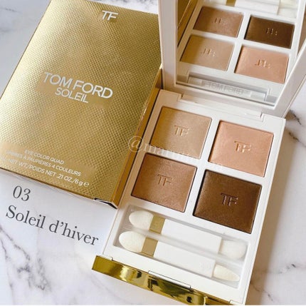 ソレイユ アイ カラー クォード/TOM FORD BEAUTY/アイシャドウパレットを使ったクチコミ(1枚目)