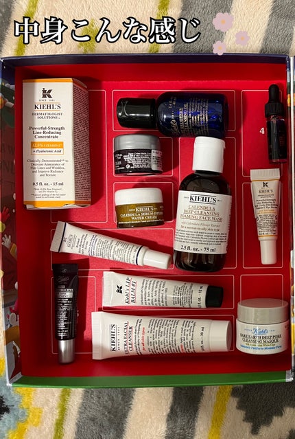 みみみみみ on LIPS 「⚠️ネタバレ注意❗️❗️キールズアドベントカレンダー2022開..」(5枚目)