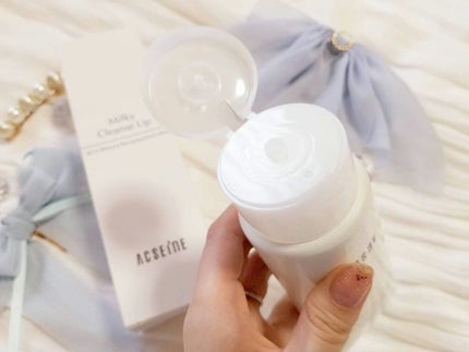 ミルキィ クレンズアップ/ACSEINE/ミルククレンジングを使ったクチコミ(3枚目)