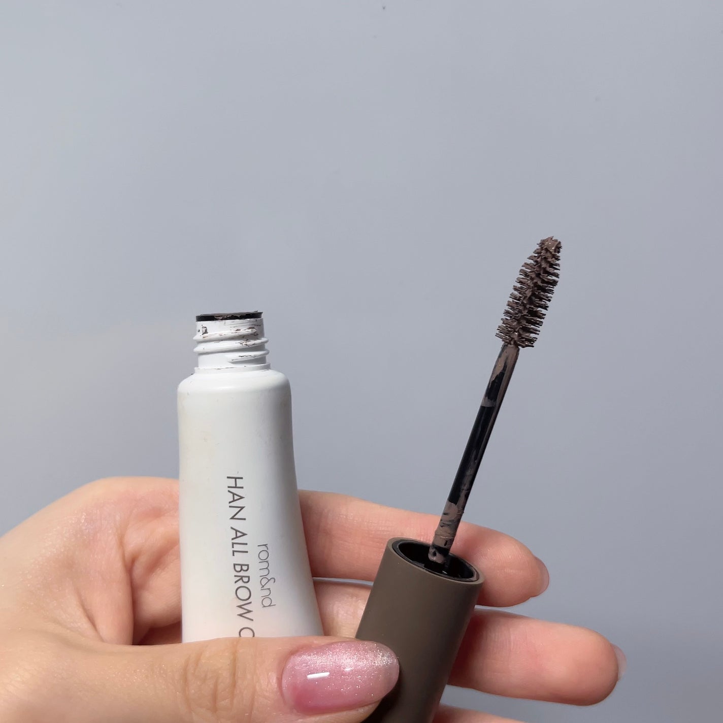 ハンオールブロウカラ/rom&nd/眉マスカラを使ったクチコミ(2枚目)