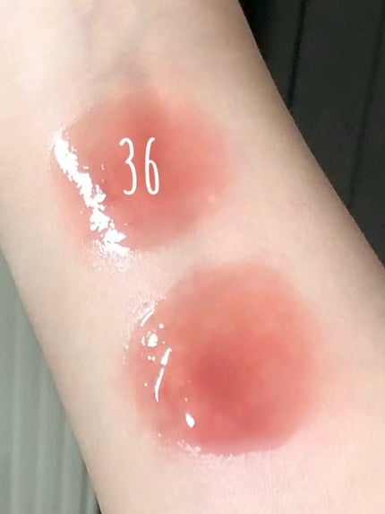 ジューシーラスティングティント/rom&nd/リップティントを使ったクチコミ(2枚目)