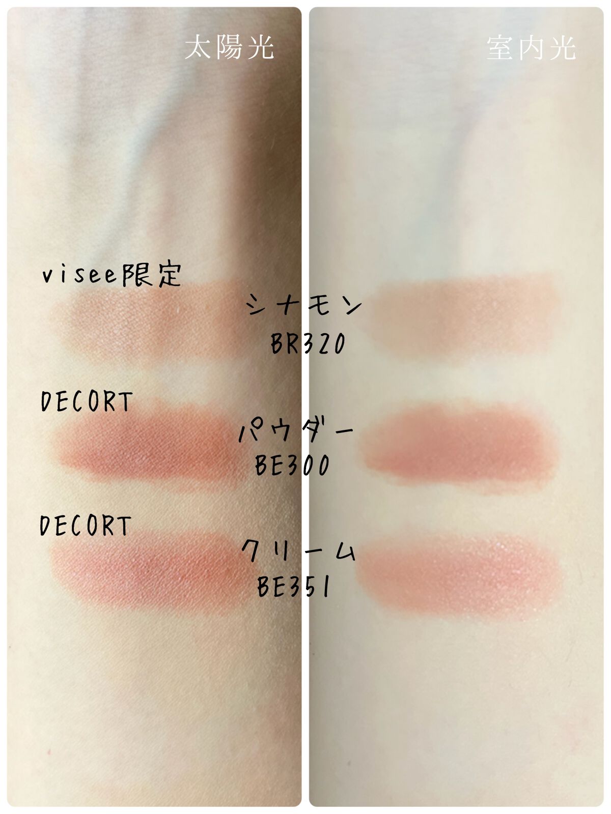 パウダー ブラッシュ BE300/DECORTÉ/パウダーチークを使ったクチコミ（2枚目）