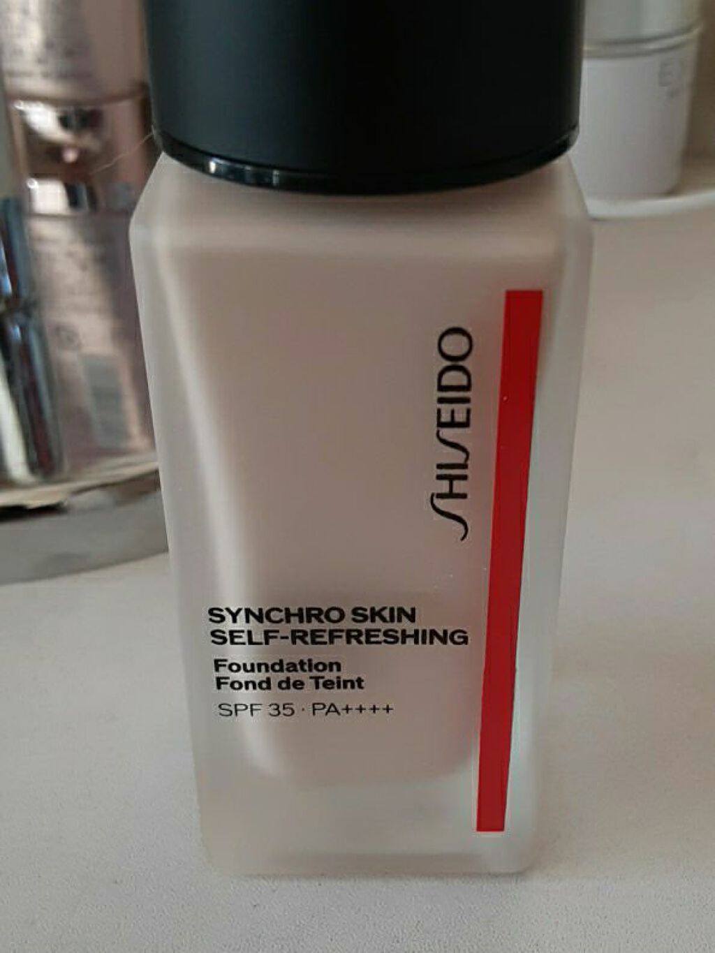 シンクロスキン セルフリフレッシング ファンデーション/SHISEIDO/リキッドファンデーションを使ったクチコミ(1枚目)