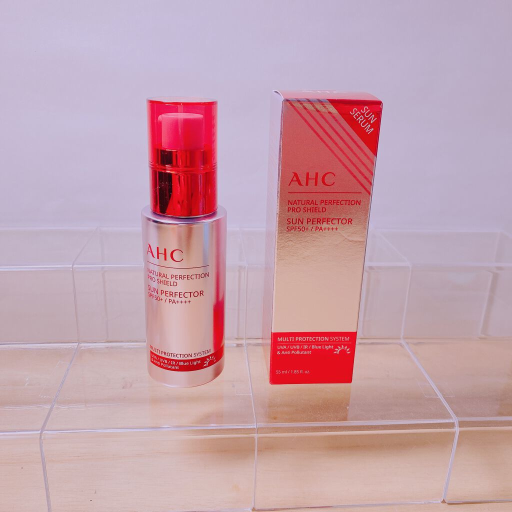 ナチュラルパーフェクション プロシールド サンパーフェクター/AHC/化粧下地を使ったクチコミ（1枚目）