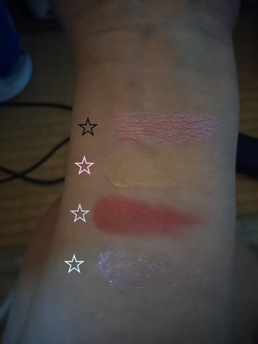 UR GLAM　POWDER EYESHADOW ベビーピンク/U R GLAM/シングルアイシャドウを使ったクチコミ（2枚目）