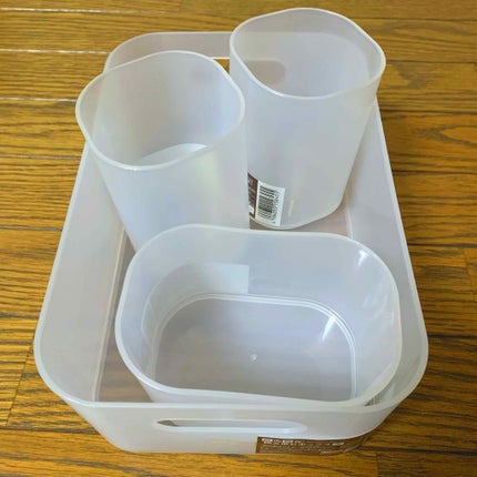 ナイロンメイクボックス・L/無印良品/化粧ポーチを使ったクチコミ(3枚目)