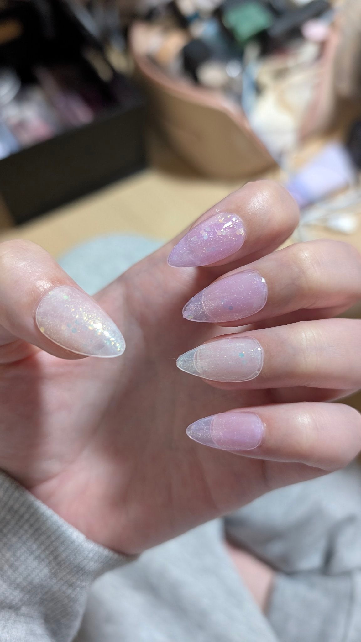 ジェルネイル(ライト対応)/セリア/ジェルネイルを使ったクチコミ(1枚目)