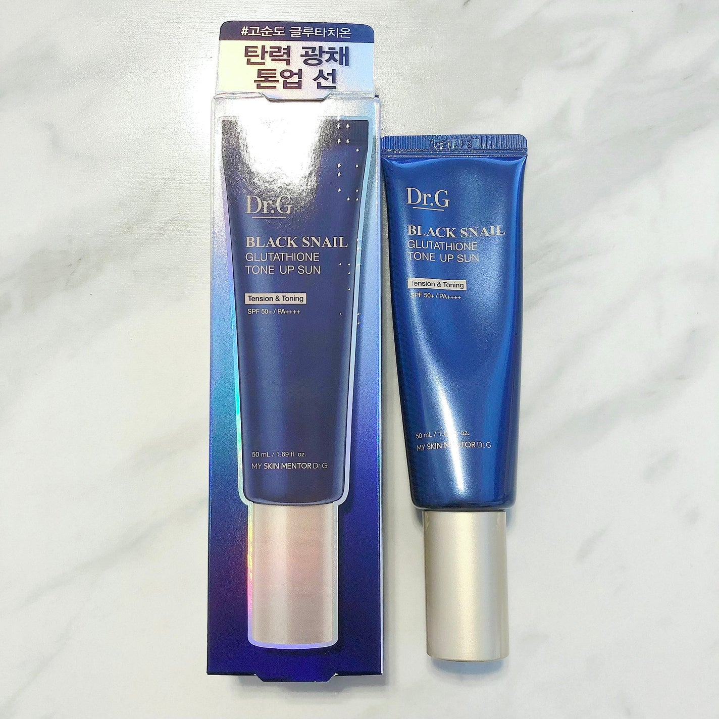 ブラックスネイルグルタチオントーンアップサン/Dr.G/日焼け止めクリームを使ったクチコミ(1枚目)