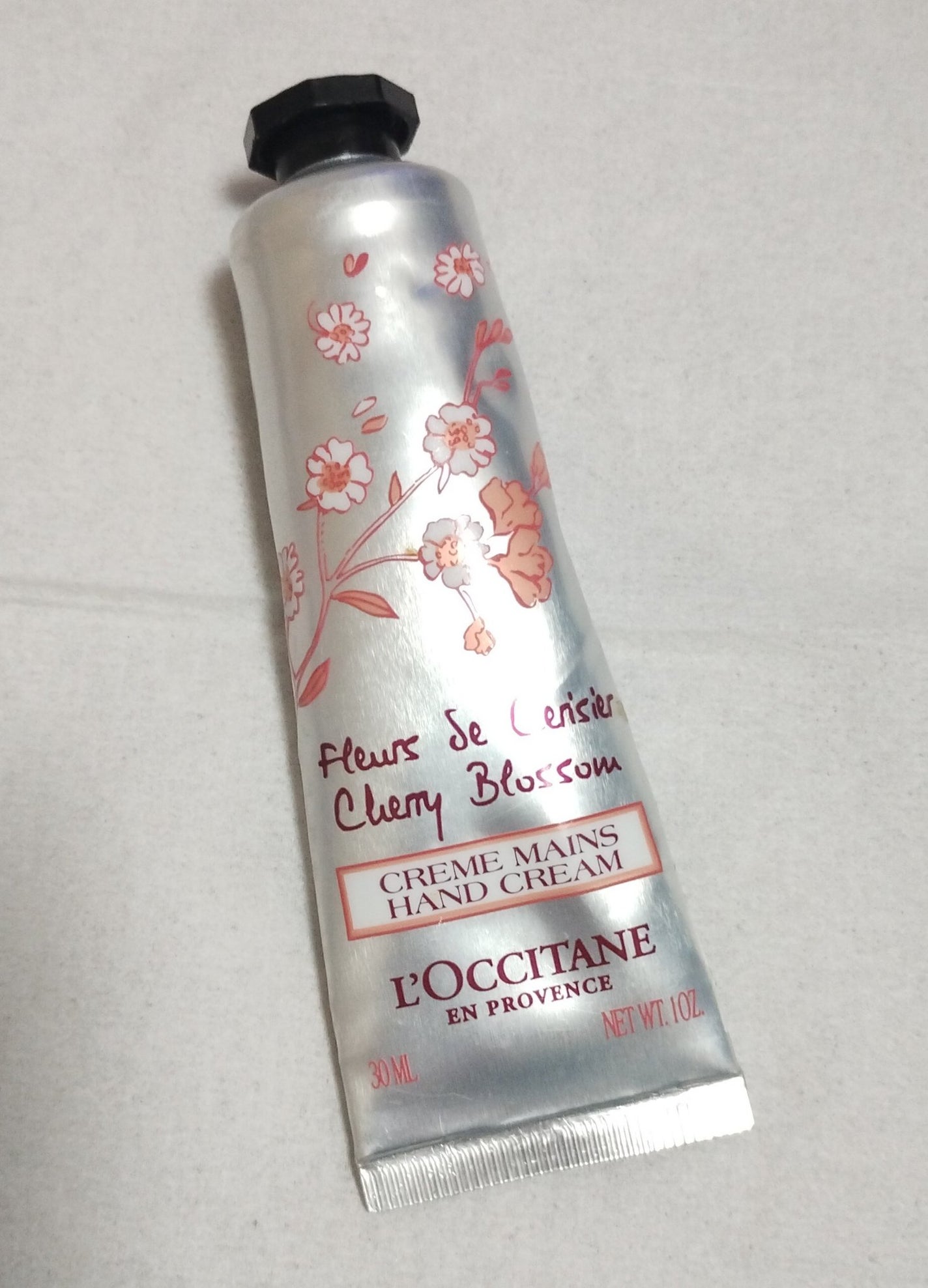 チェリーブロッサム ソフトハンドクリーム/L'OCCITANE/ハンドクリームを使ったクチコミ(1枚目)