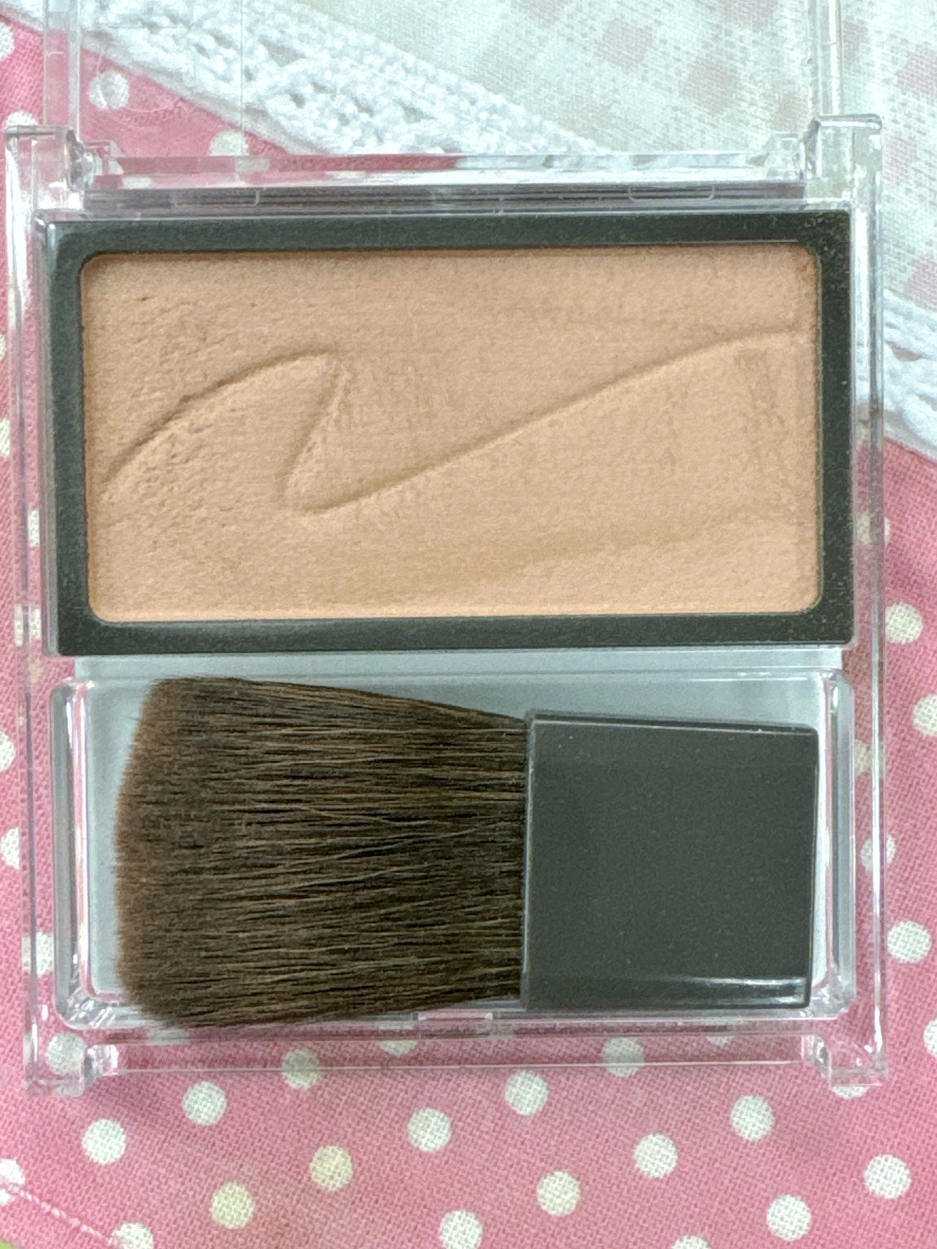 チークブラッシュ/CEZANNE/パウダーチークを使ったクチコミ（3枚目）