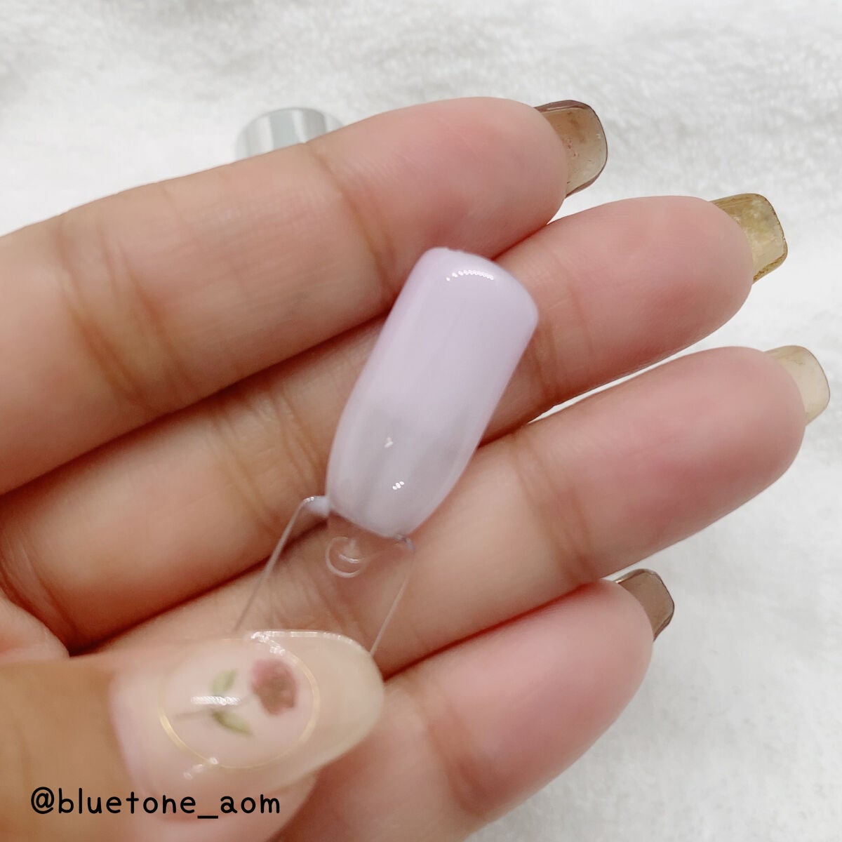 ジェルネイル(ライト対応)/セリア/ジェルネイルを使ったクチコミ(4枚目)