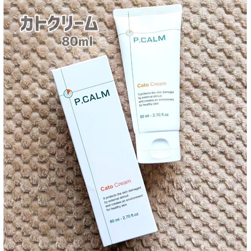 カトクリーム/P.CALM/フェイスクリームを使ったクチコミ(5枚目)
