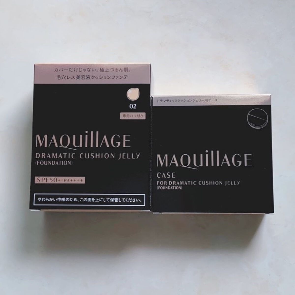 ドラマティッククッションジェリー ドラマティック クッションジェリー用ケース/マキアージュ/クッションファンデーションを使ったクチコミ（2枚目）