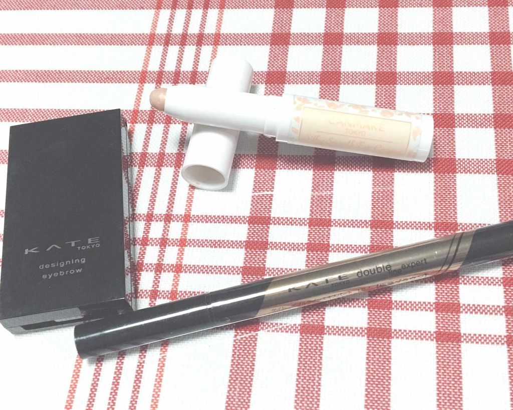 ケイト デザイニングアイブロウ3D/KATE/パウダーアイブロウを使ったクチコミ（1枚目）