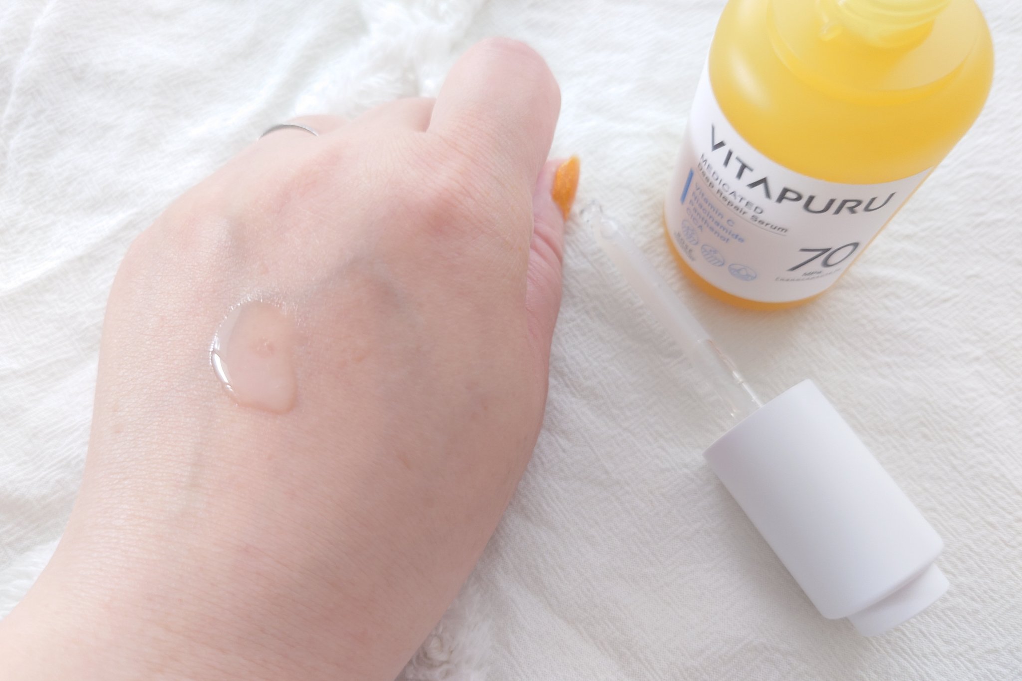  ビタプル リペア エッセンスローション/VITAPURU/化粧水を使ったクチコミ（2枚目）