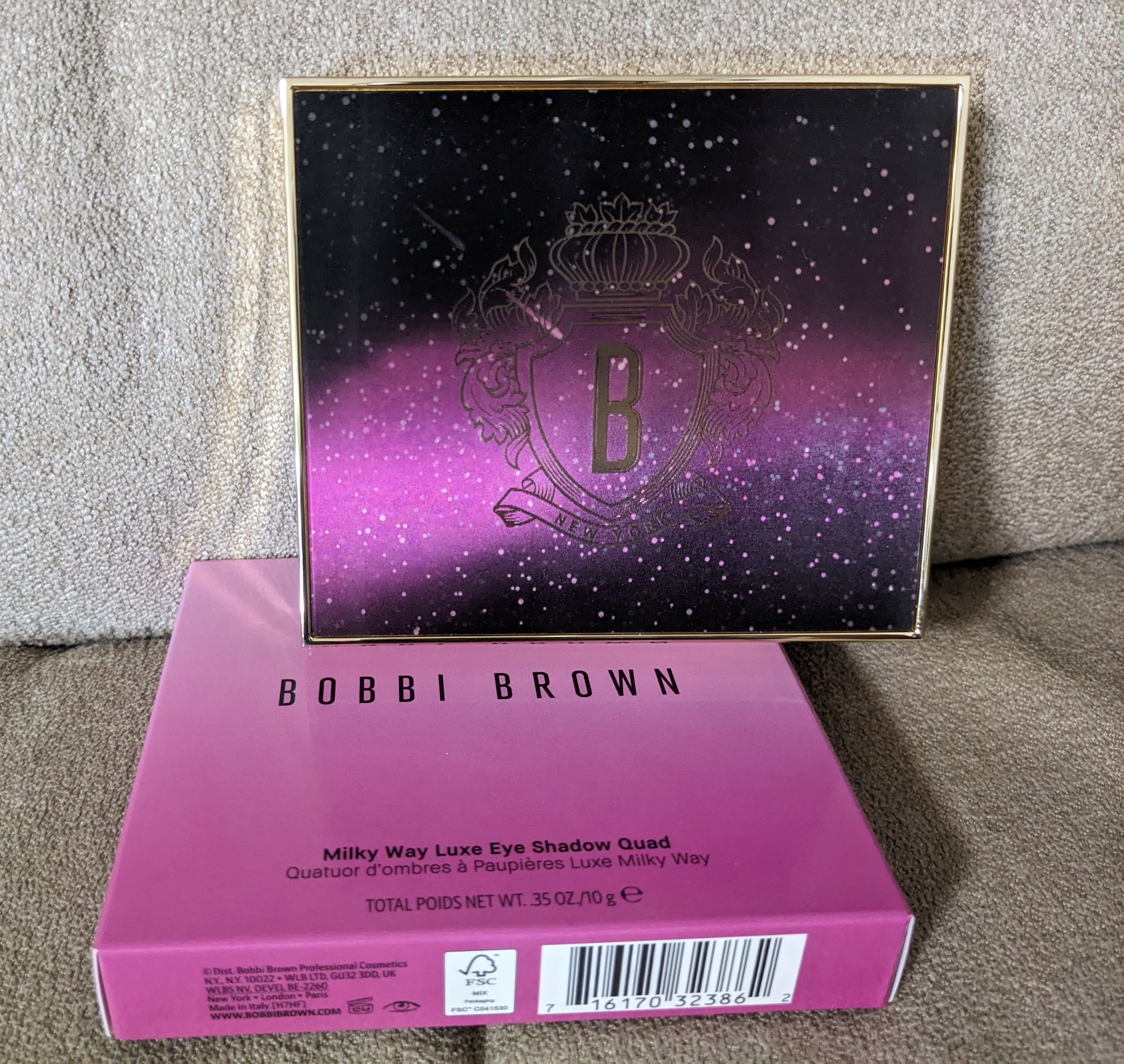 リュクス アイシャドウ クォード グロウ ウィズ ラブ コレクション/BOBBI BROWN/アイシャドウパレットを使ったクチコミ（1枚目）