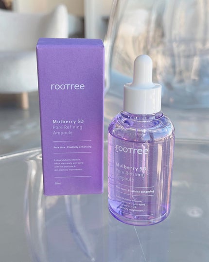 マルベリー5重 毛穴リファイニングアンプル/rooTree/美容液を使ったクチコミ(4枚目)