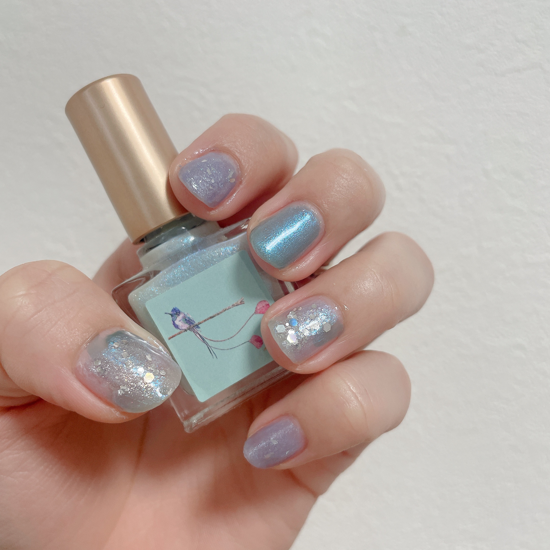 ネイルホリック 24_7 リミテッドカラー Tropical Cocktails BL937 チャイナブルー/ネイルホリック/マニキュアを使ったクチコミ（3枚目）