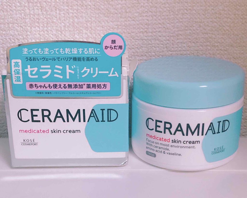 セラミエイド 薬用スキンクリーム/セラミエイド/フェイスクリームを使ったクチコミ(1枚目)