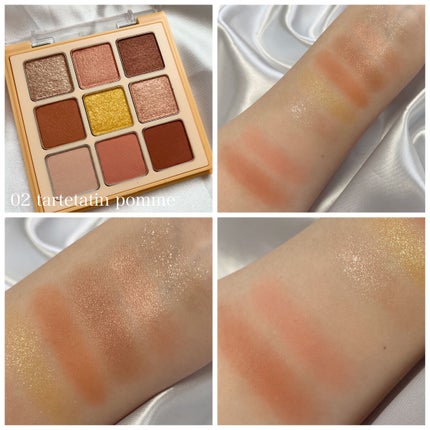 マテリアルカラーパレット/leur charme/アイシャドウパレットを使ったクチコミ(5枚目)