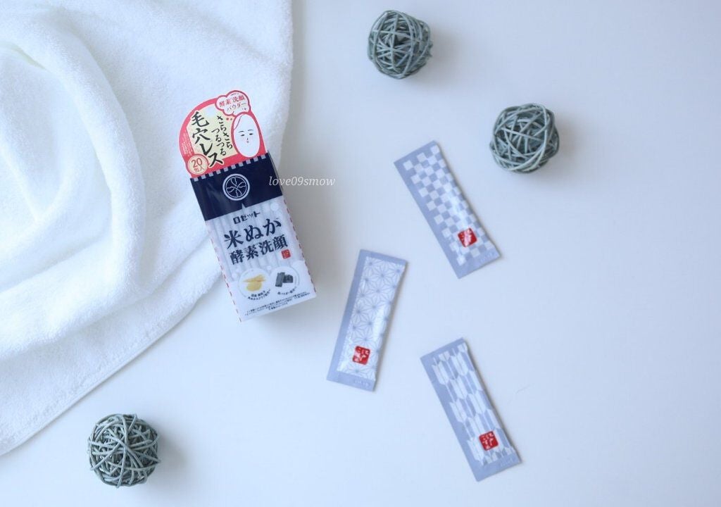 江戸こすめ 米ぬか酵素洗顔パウダー/ロゼット/洗顔パウダーを使ったクチコミ(1枚目)