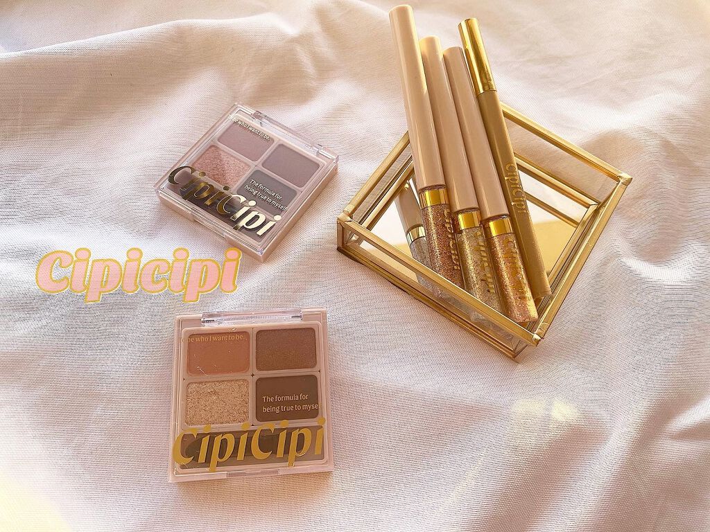 グリッターイルミネーションライナー/CipiCipi/リキッドアイライナーを使ったクチコミ(1枚目)