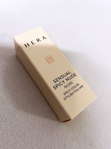 センシュアルスパイシーヌードグロス/HERA/リップグロスを使ったクチコミ(1枚目)
