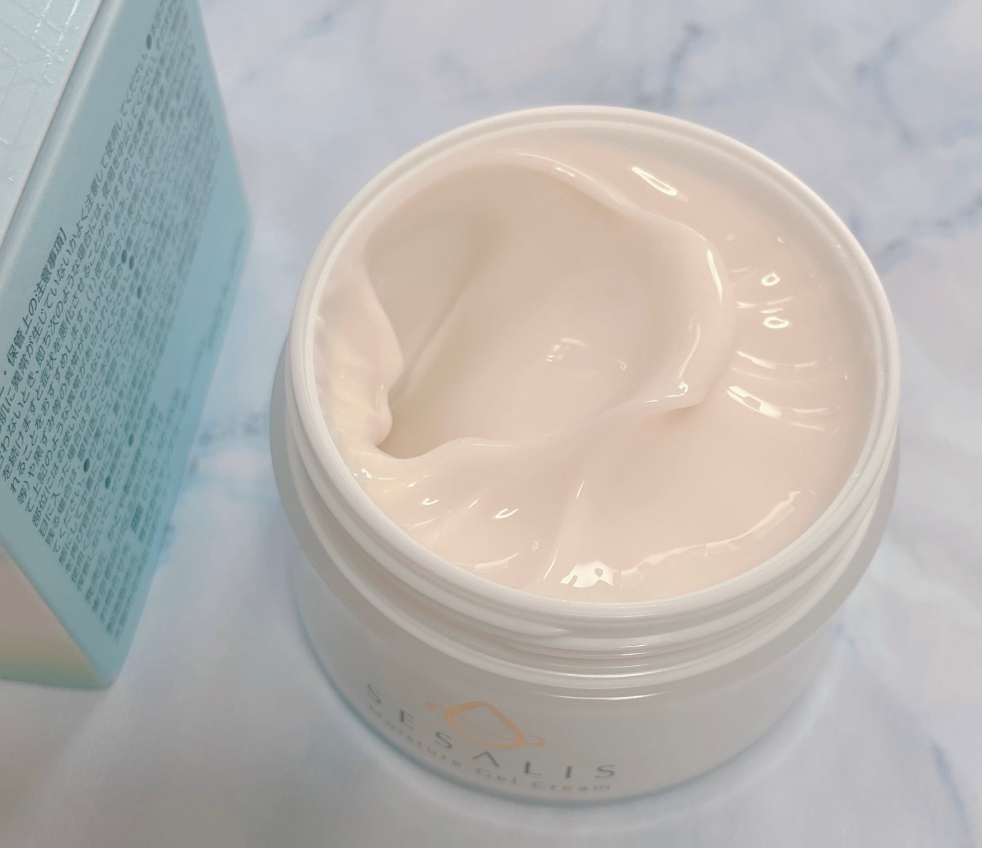 モイスチャージェルクリーム/SESALIS/フェイスクリームを使ったクチコミ(3枚目)