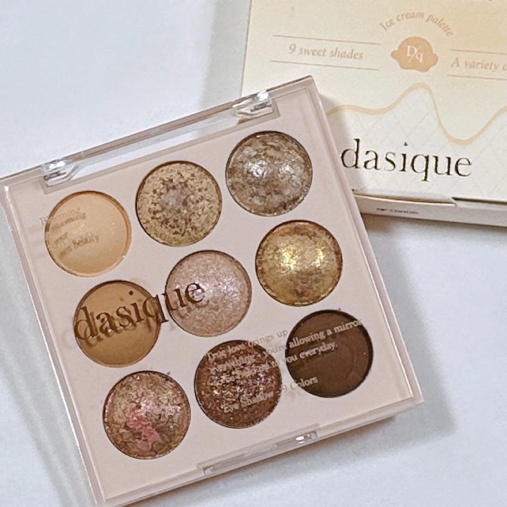 シャドウパレット/dasique/アイシャドウパレットを使ったクチコミ(1枚目)