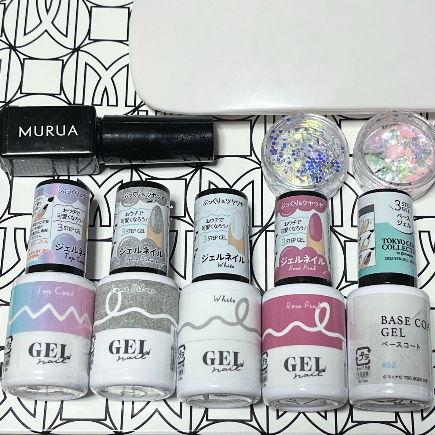 BRG ジェルネイル/DAISO/ジェルネイルを使ったクチコミ(7枚目)