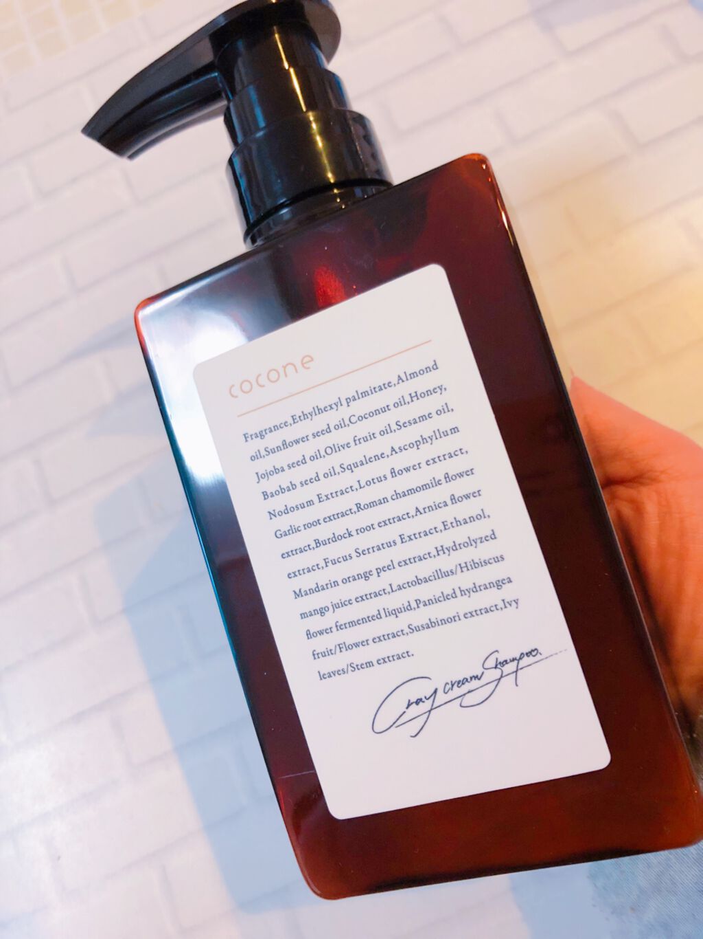 クレイクリームシャンプー（モイスト）/cocone/市販シャンプーを使ったクチコミ（2枚目）
