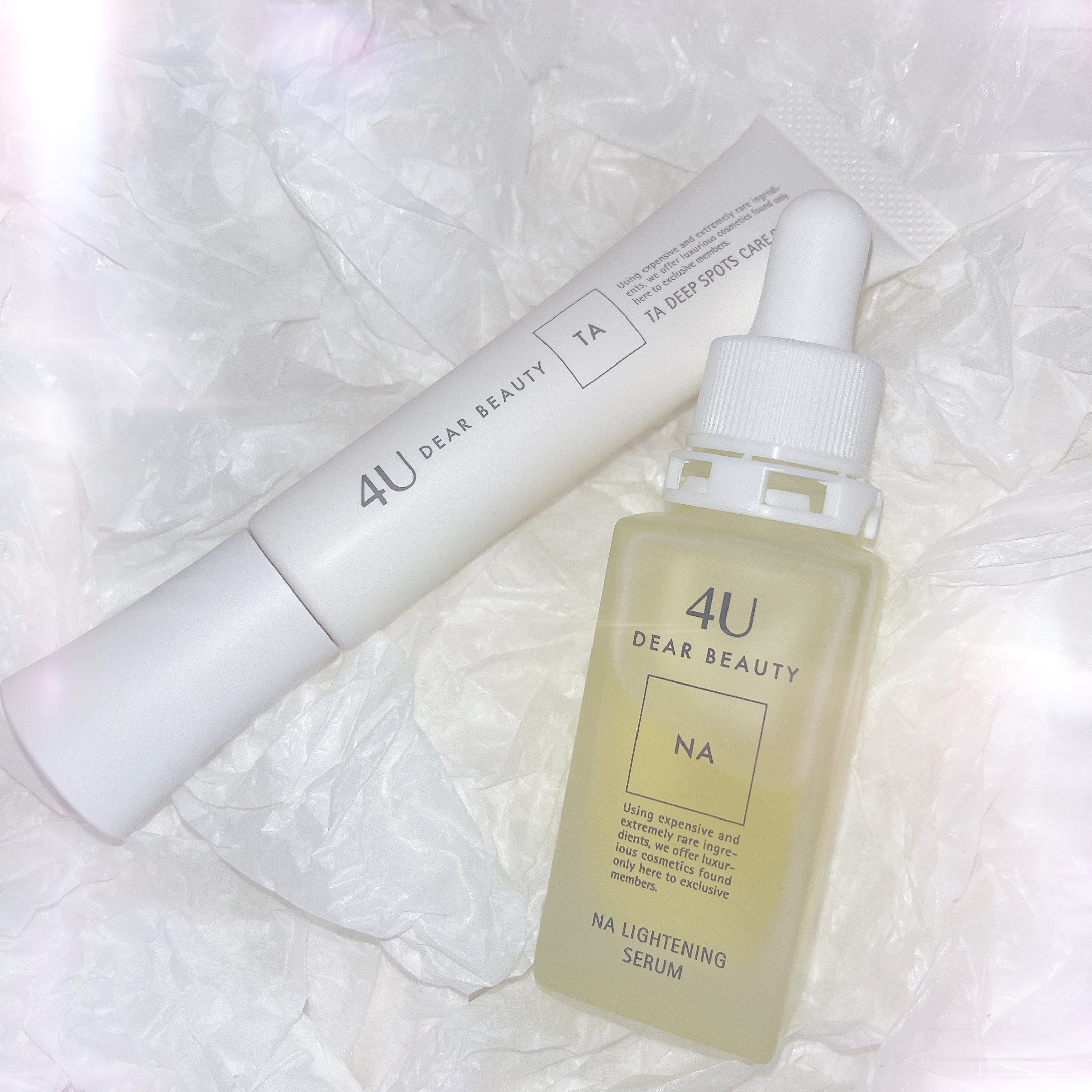 TAディープスポッツケアクリーム/4U Dear Beauty/フェイスクリームを使ったクチコミ（1枚目）