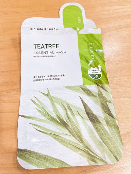 ティーツリー エッセンシャルマスクカーミングモイスチャー/MEDIHEAL/シートマスク・パックを使ったクチコミ(1枚目)