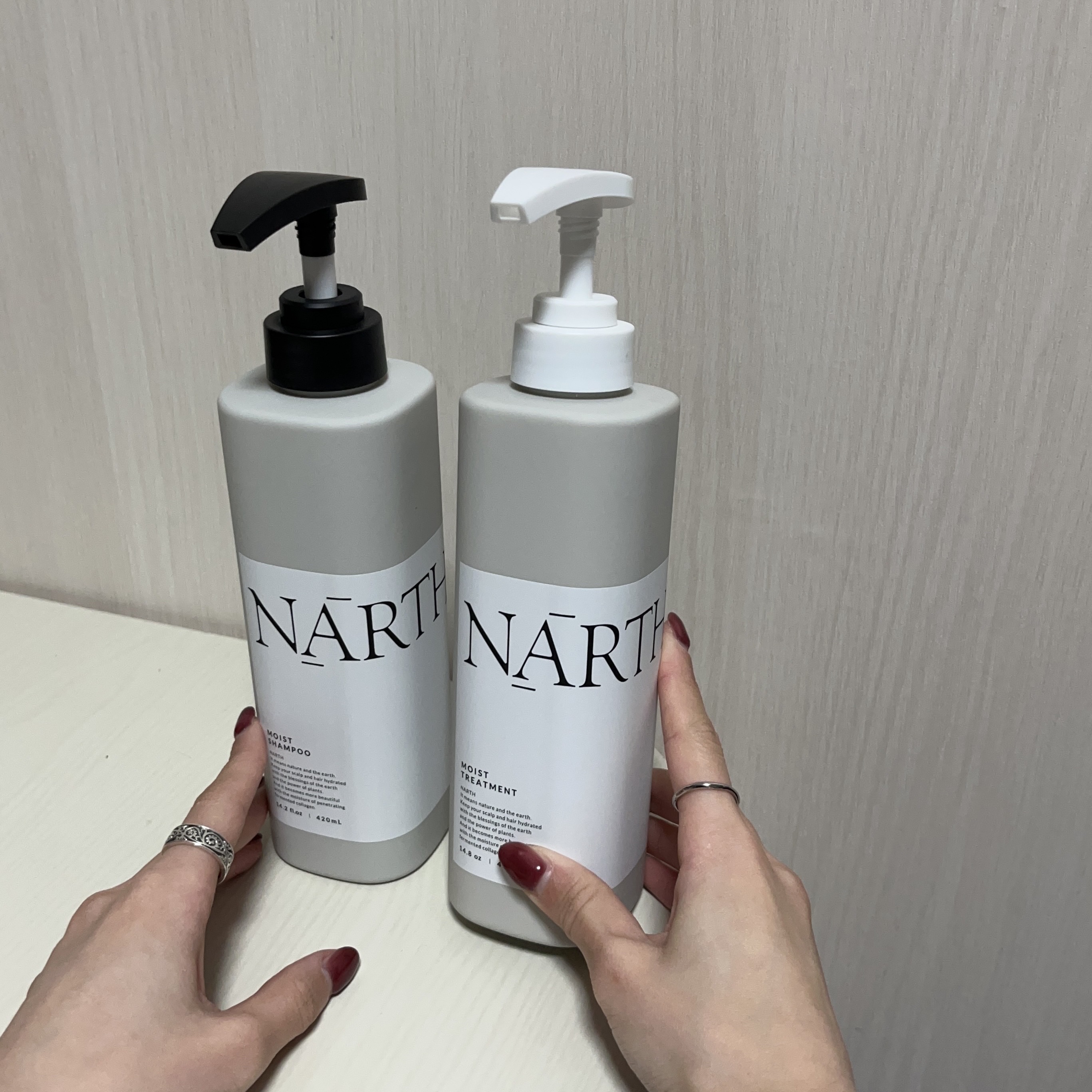 モイスト&リペアシャンプー／トリートメント/NARTH/市販シャンプーを使ったクチコミ（3枚目）