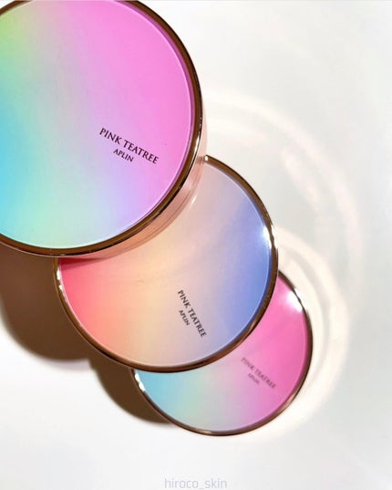 ピンクティーツリーカバークッション/APLIN/クッションファンデーションを使ったクチコミ(7枚目)