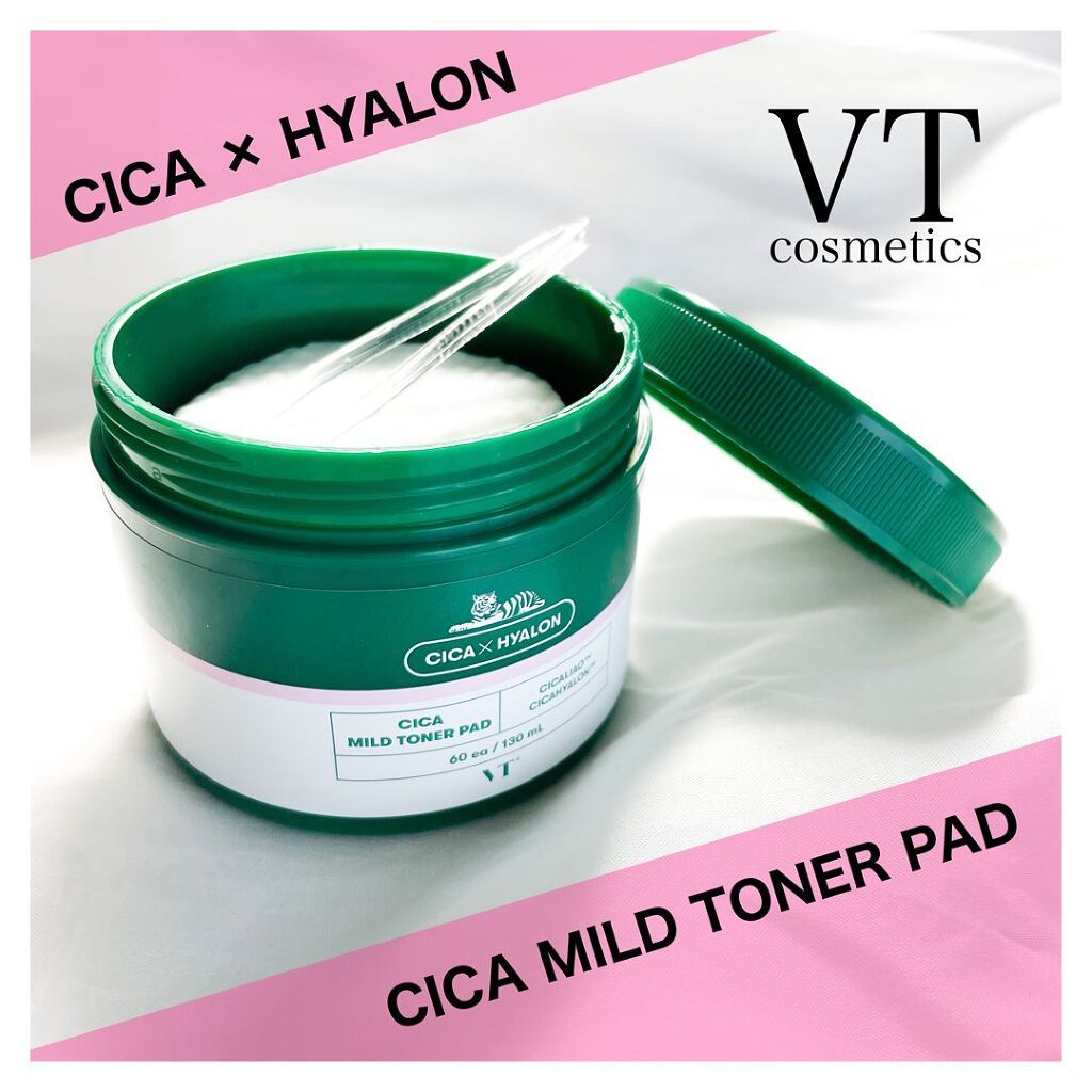 CICA マイルドトナーパッド/VT/トナーパッドを使ったクチコミ（1枚目）