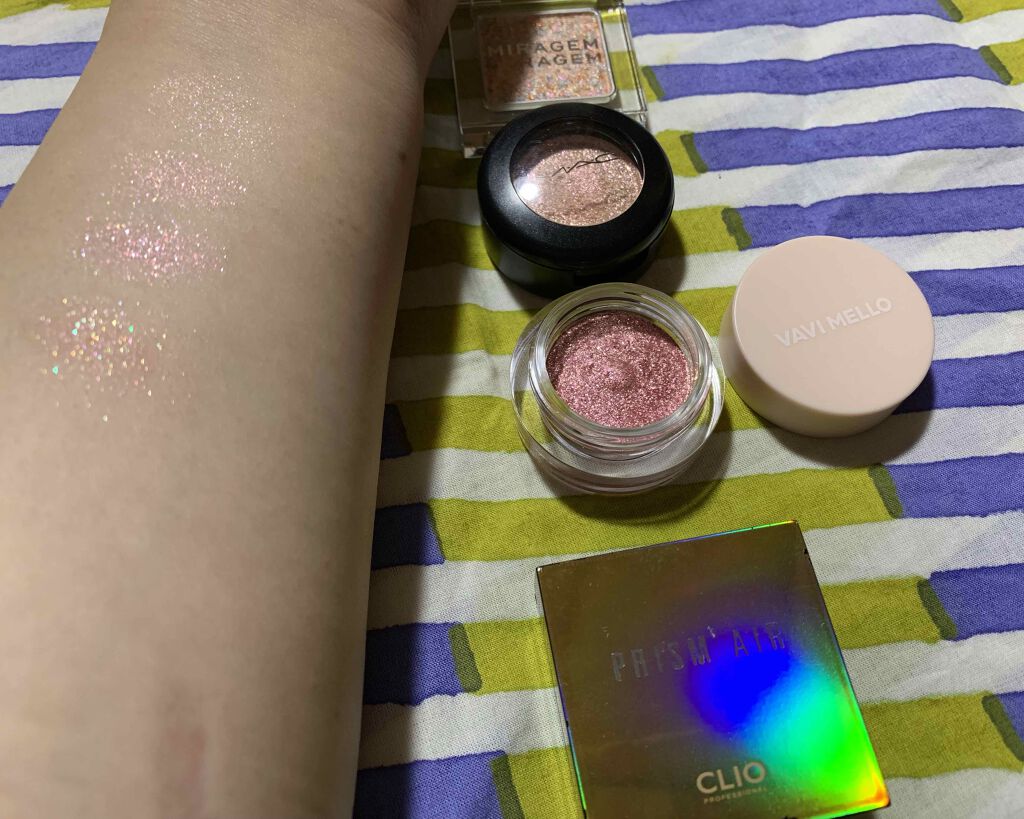 グリッタースプリンクルアイズ/MIRAGEM/グリッターを使ったクチコミ（2枚目）