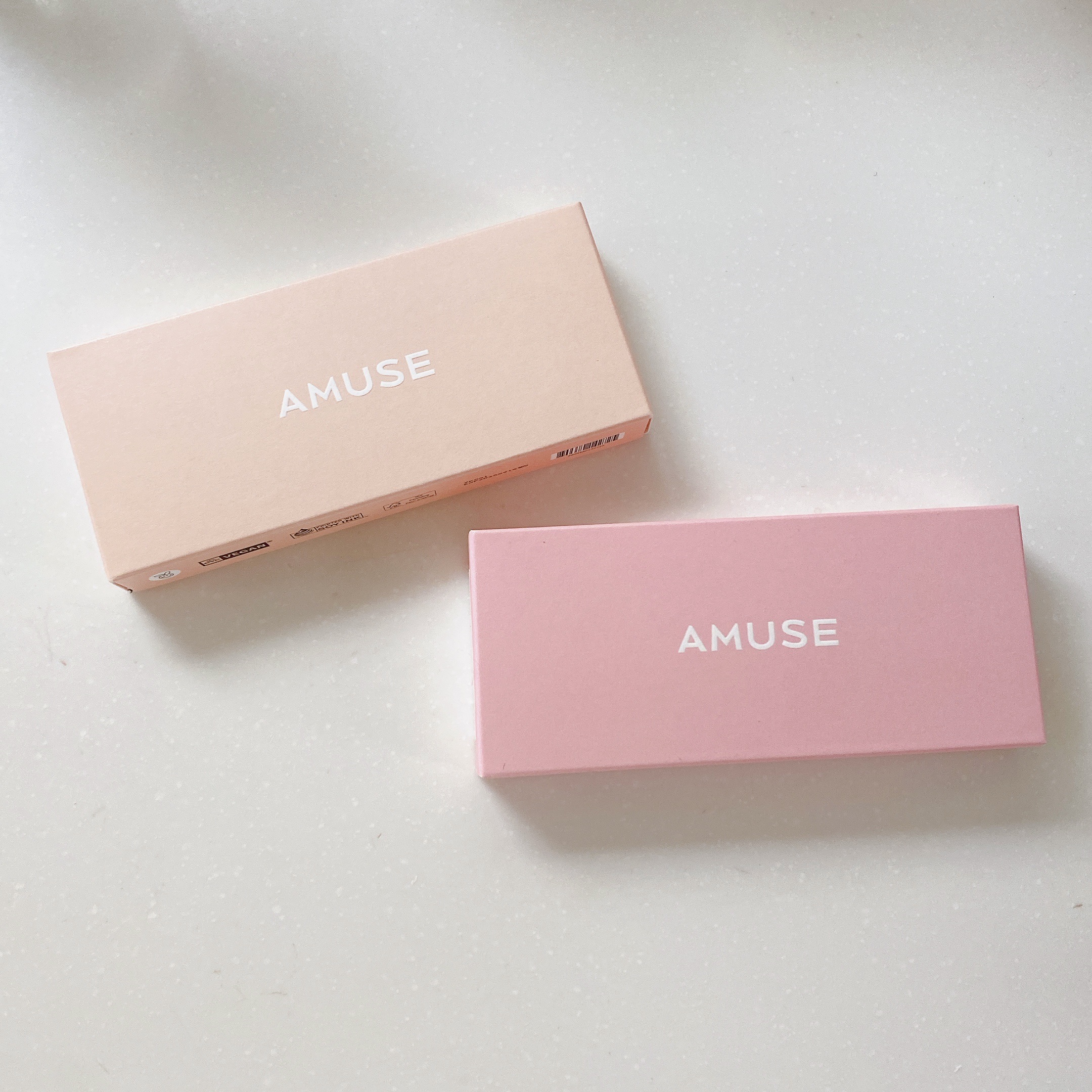 ヴィーガンフェイスオールパレット 02ピーチグロウ/AMUSE/アイシャドウパレットを使ったクチコミ（3枚目）