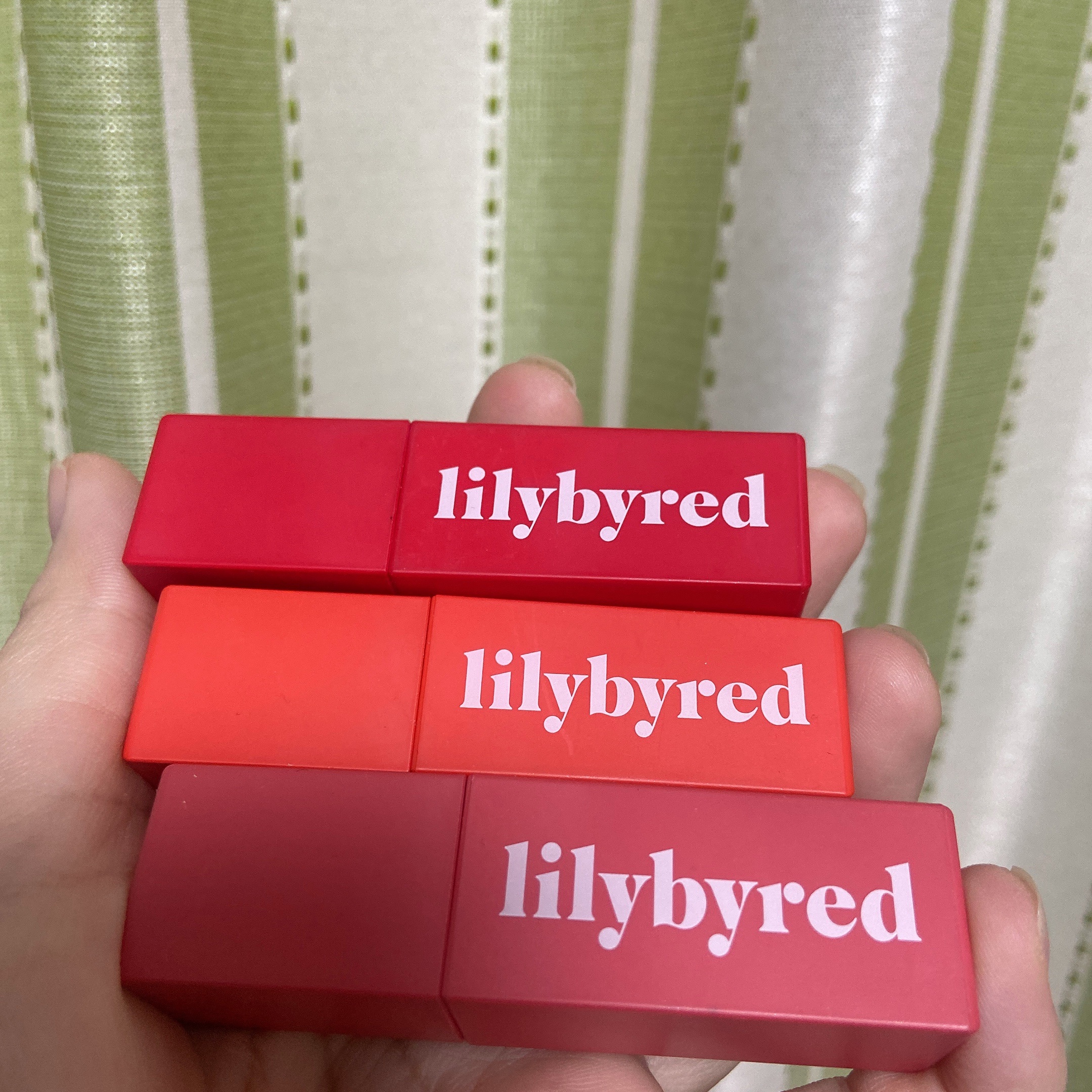 romantic liar mousse tint 02 Raspberry/lilybyred/口紅を使ったクチコミ（1枚目）