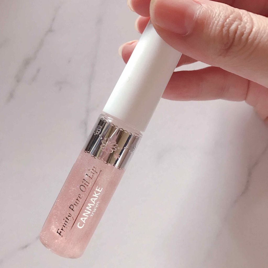 フルーティーピュアオイルリップ/キャンメイク/リップグロスを使ったクチコミ（1枚目）