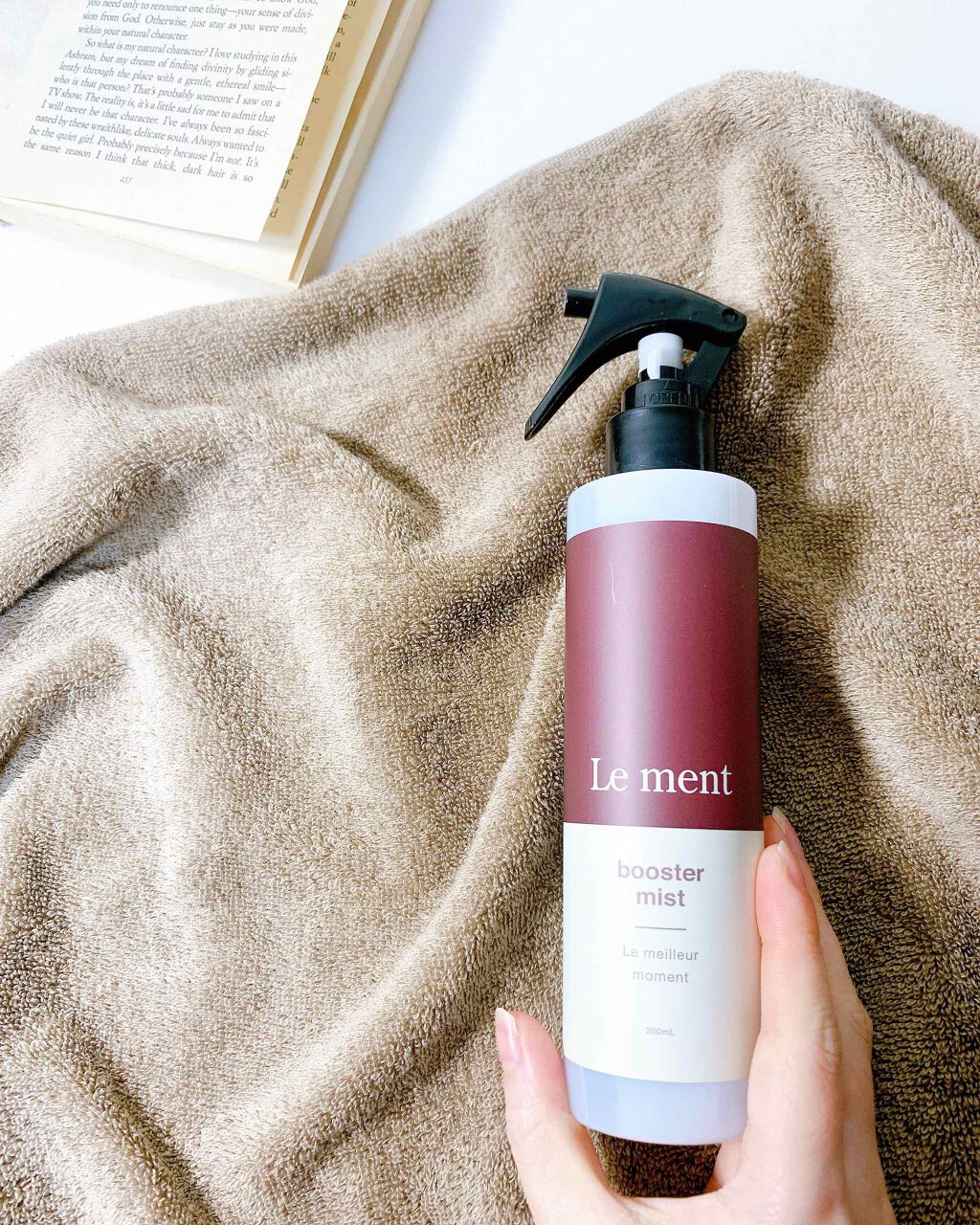 ブースターミスト/Le ment/アウトバストリートメントを使ったクチコミ（2枚目）