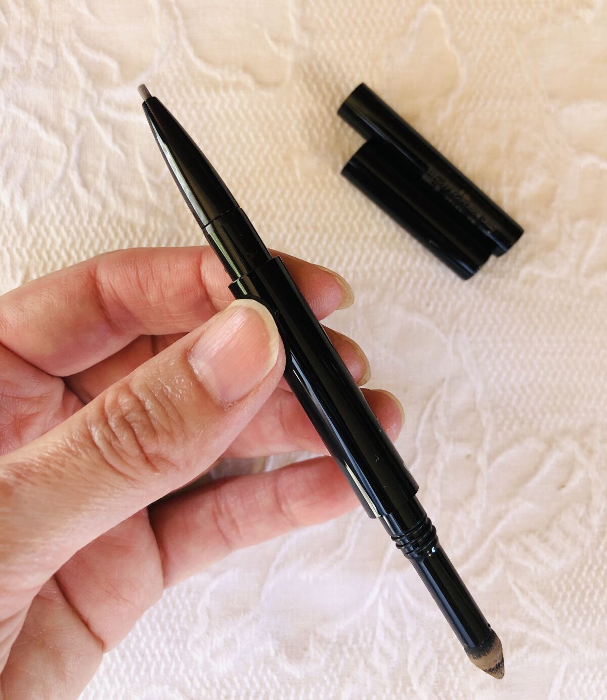 KATE ラスティングデザインアイブロウW (スリム)のクチコミ「ケイト ペンシル×アイブロウ　
ラスティングデザインアイブロウW (スリム)
極細ペンシルの紹.....」（2枚目）