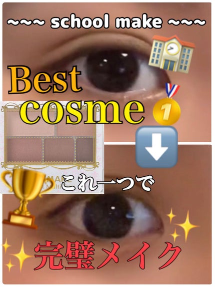 パーフェクトマルチアイズ/キャンメイク/アイシャドウパレットを使ったクチコミ(1枚目)